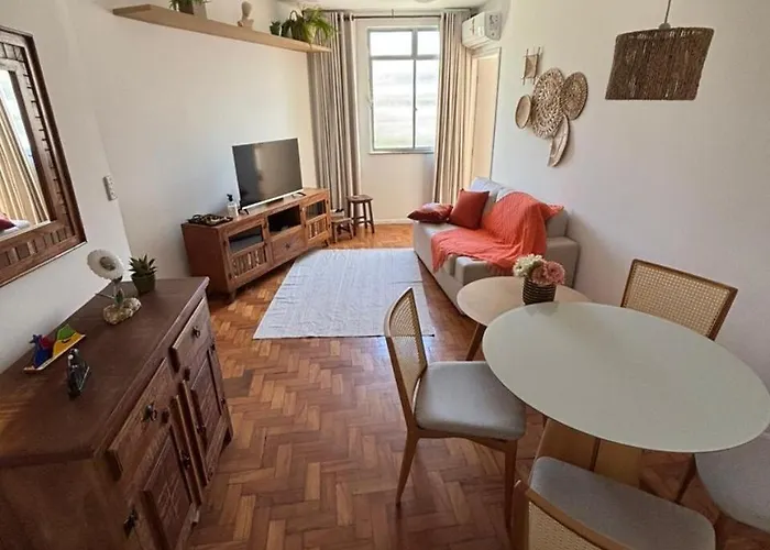 Apartmento Novo En Copa, 5 Minutos Da Praia